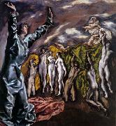 El Greco The Opening of the Fifth Seal Spain oil painting artist